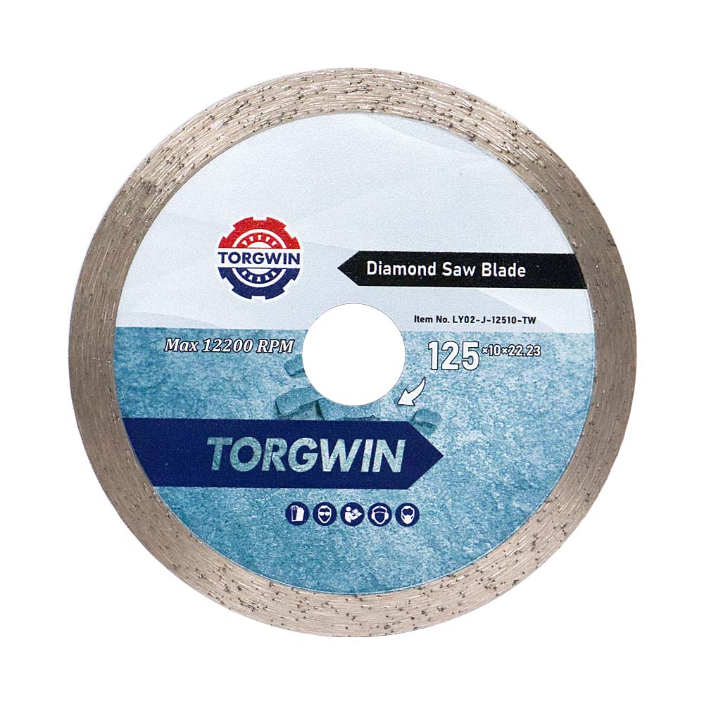 125 mm davamlı Rim Diamond, kafel üçün bıçağı gördü