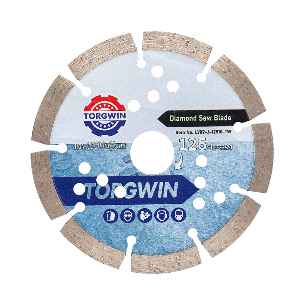 125 mm seqmentli almaz beton üçün bıçaq