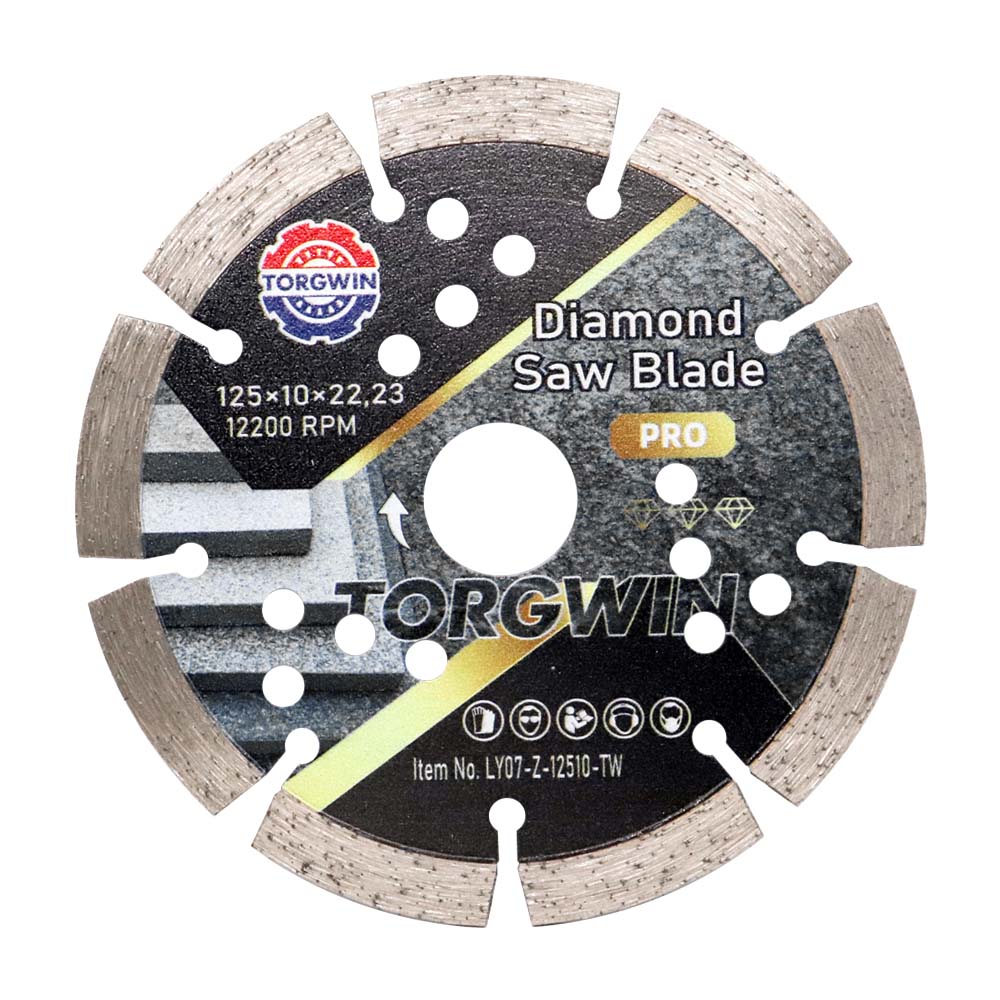 Mərmər kəsmək üçün 125 mm seqmentli almaz bıçağı gördü