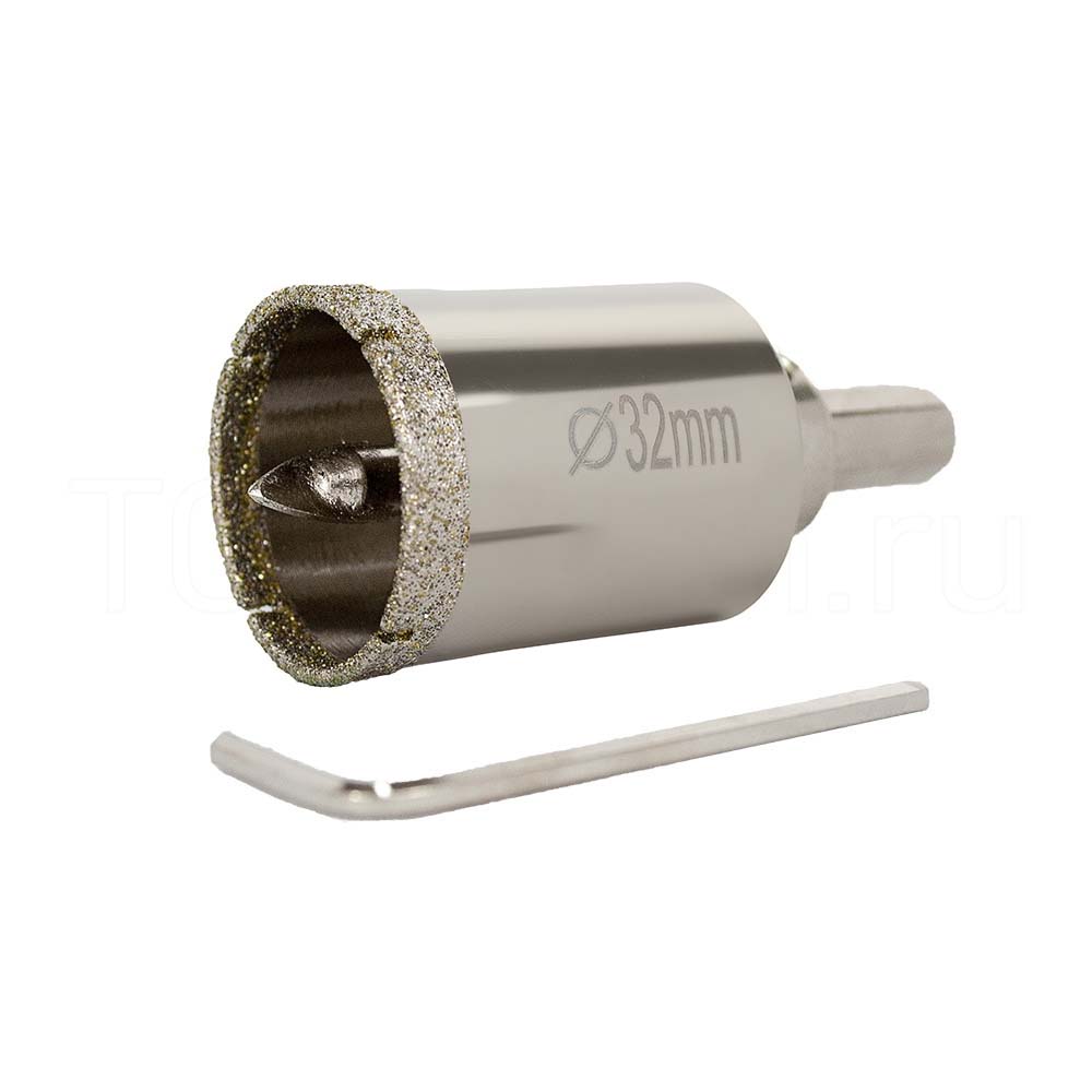 Diamond Core Drill Bit (Mərkəzi Qazma olmadan) - Standart 50mm