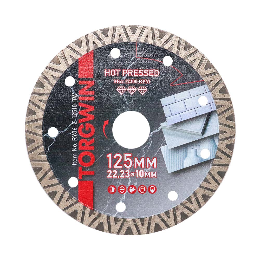 İsti preslənmiş v-formalı Diamond Saw Blade Pro